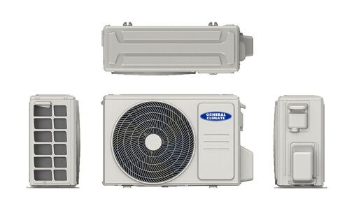 Кондиционер General Climate настенный сплит-система серии Pulsar on/off GC/GU-R12H